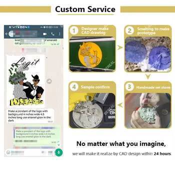 Custom Pass Diamond Tester Iced Out Vvs Moissanite Jewelry Hip Hop Single Letter Pendant Alphabet R Necklace Fine Jewelry