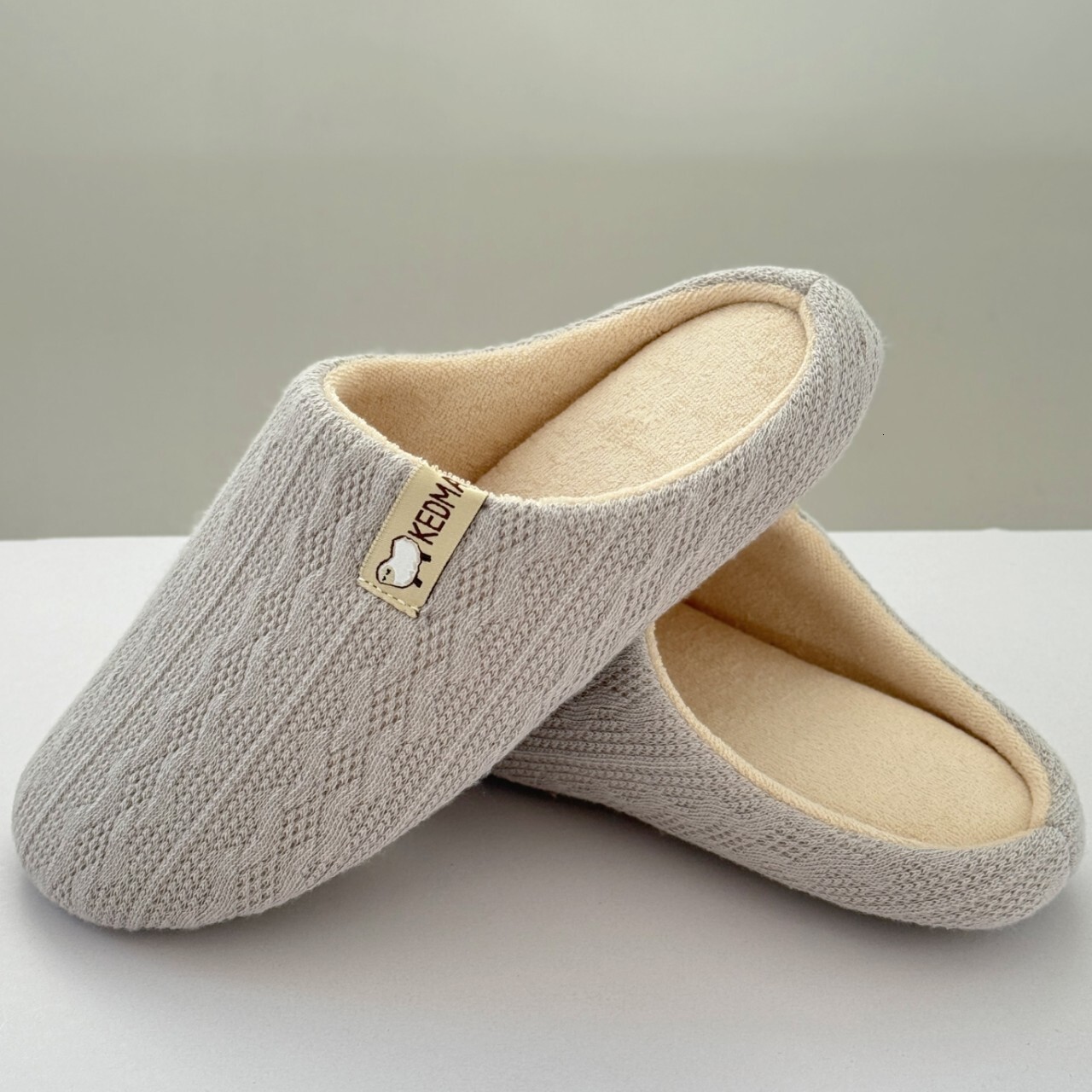 Autumn Winter Men and Women Woolen Velvet Memory Foam Home Casual Warm Cotton Slippers ddmymarket