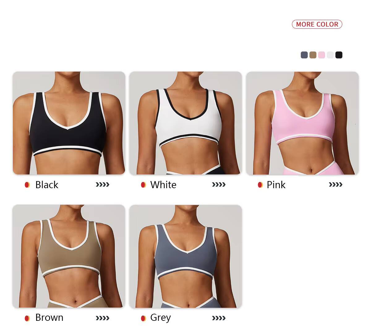 2024 NEW TB New Design Gym Bra Nylon Workout Yoga Bra OEM Sports for High Intense Workout