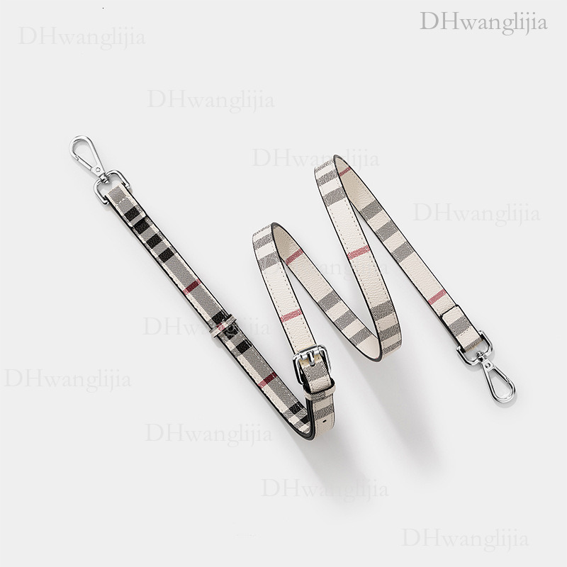 DH Luggage Accessories Fashion Women's Thin Shoulder British Style Adjustable Length Crossbody Chain Bag Replacement Strap