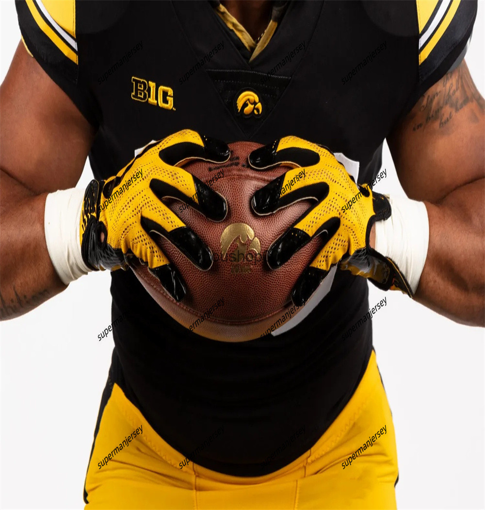 Iowa Hawkeyes Football Jersey Cade McNamara George Kittle Leshon Williams Jaziun Patterson Luke Lachey Jay Higgins Deontae Craig Kaleb Johnson 2024 ne