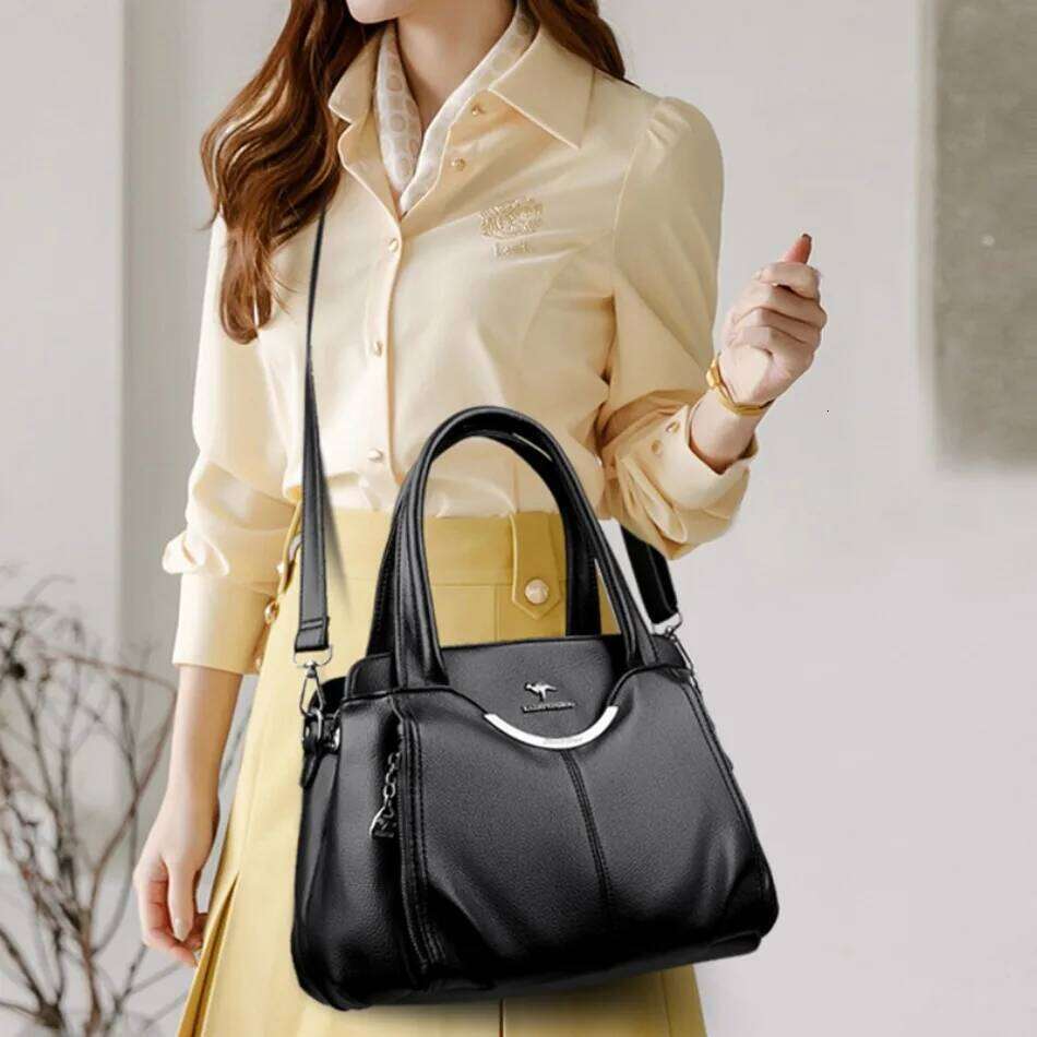 designer Soft Leather Crossbody Bags For Women Hight Quality Shoulder Tote Handbags Sac A Main