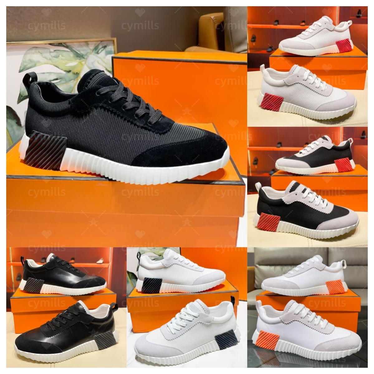 Bouncing sneakers women suede trainers breathable men black mesh sneaker fashion casual lightweight comfortable low top athleisure white navy blue size 36-46