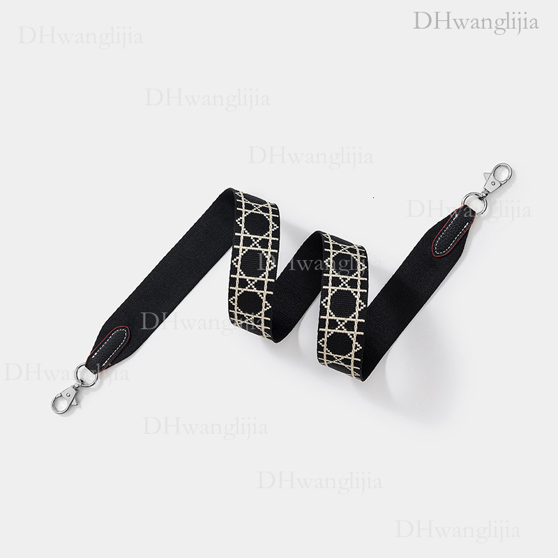DH Luggage Accessories Wide Shoulder for Classic Princess Diana Bag Fashion Replacement Strap Embroidered