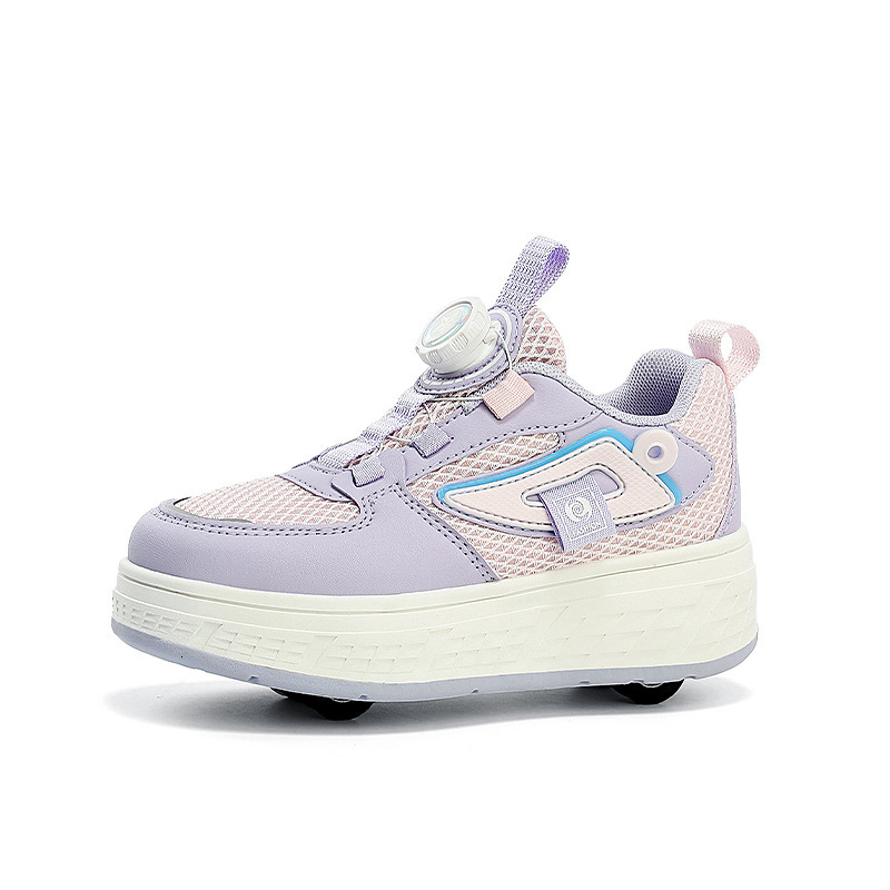 New children's high heels men's shoes summer new mesh breathable men's shoes elastic four-wheel fashion trend sneakers designer shoes