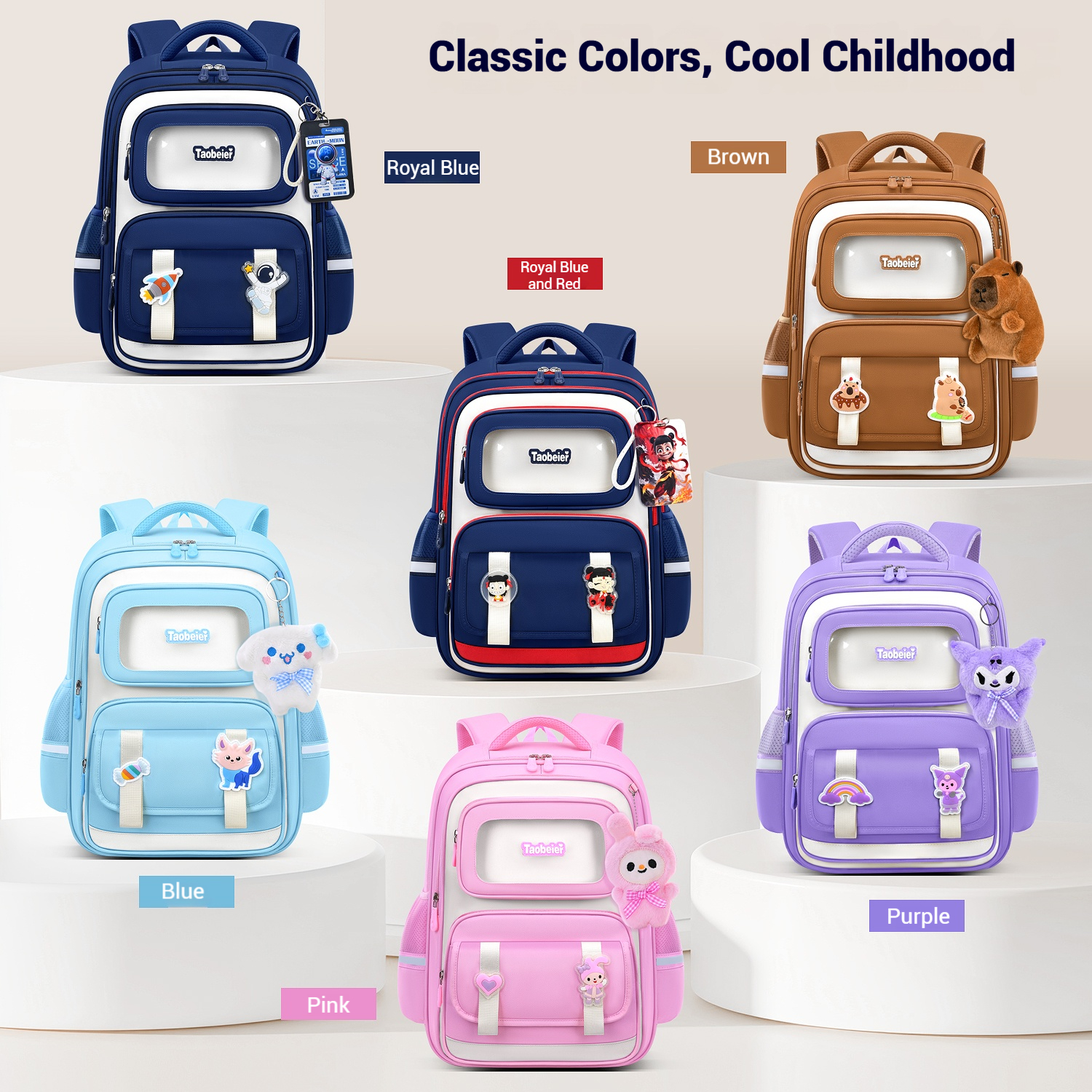 Wholesale Elementary School Backpacks Kindergarten Children's Backpacks