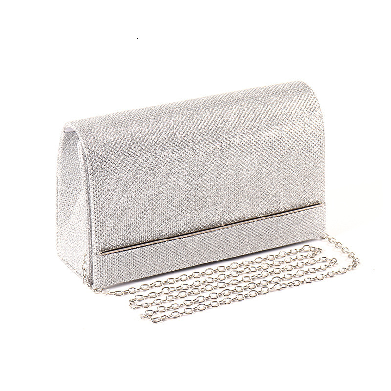 2025 new fashionable evening bag designer gold border flip bag chain bag