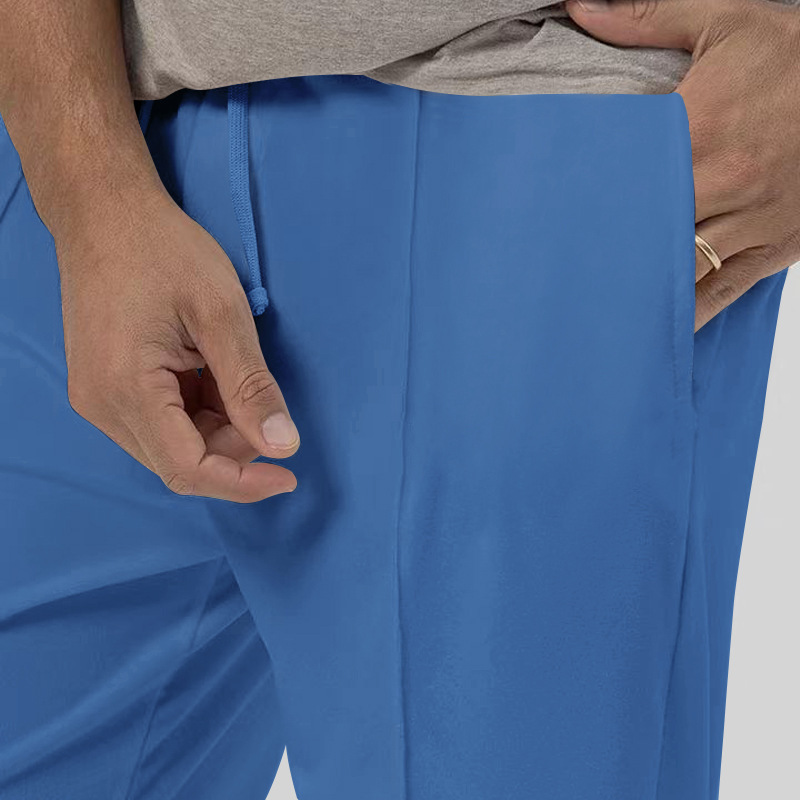 Men joggers elastic ankle solid color loose fit athletic pants tapered leg design autumn winter casual streetwear modern essentials European size: S-3