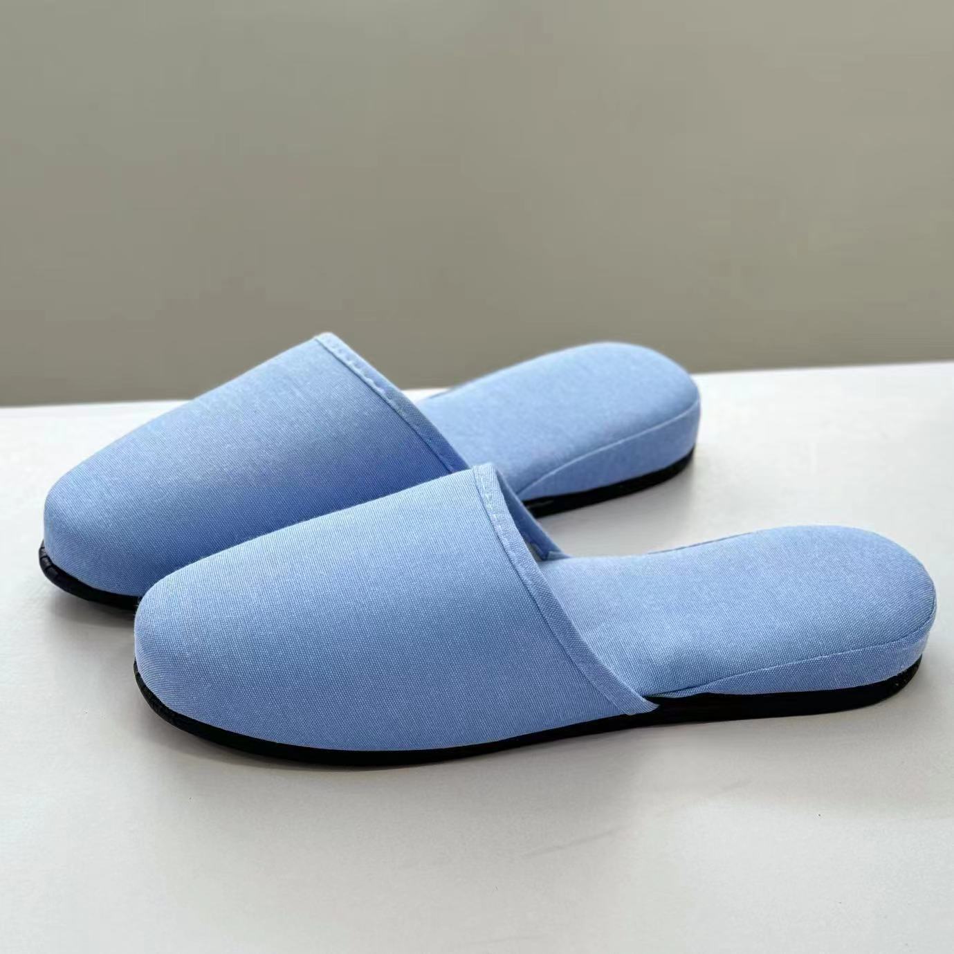 Japanese Style Home Indoor Floor Carpet Men and Women Silent Household Mute Non-Slip Thick Bottom Cotton Slippers Spring Summer ddmymarket