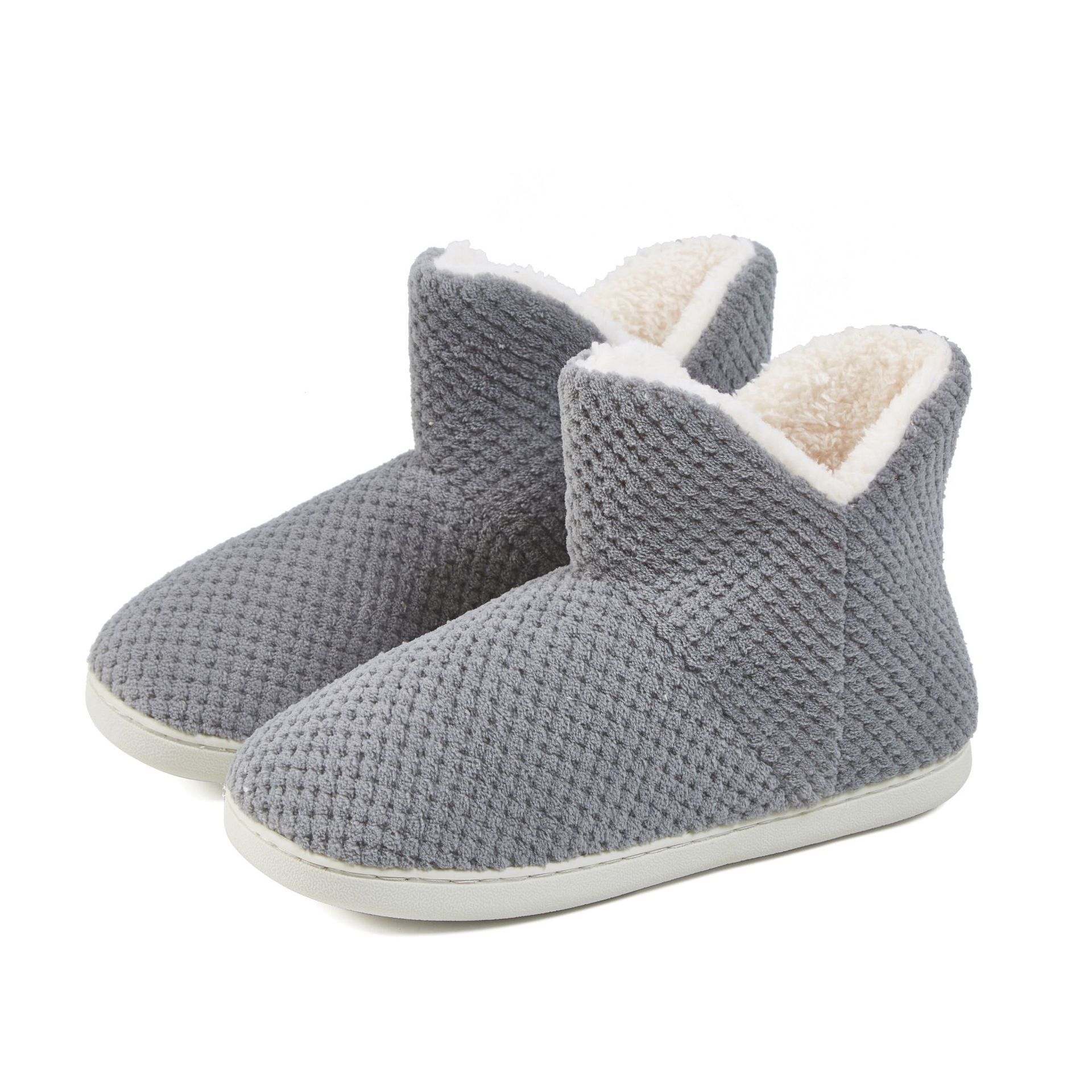 Pineapple Grid High Boots Non-Slip Warm Maternity Shoes ddmymarket