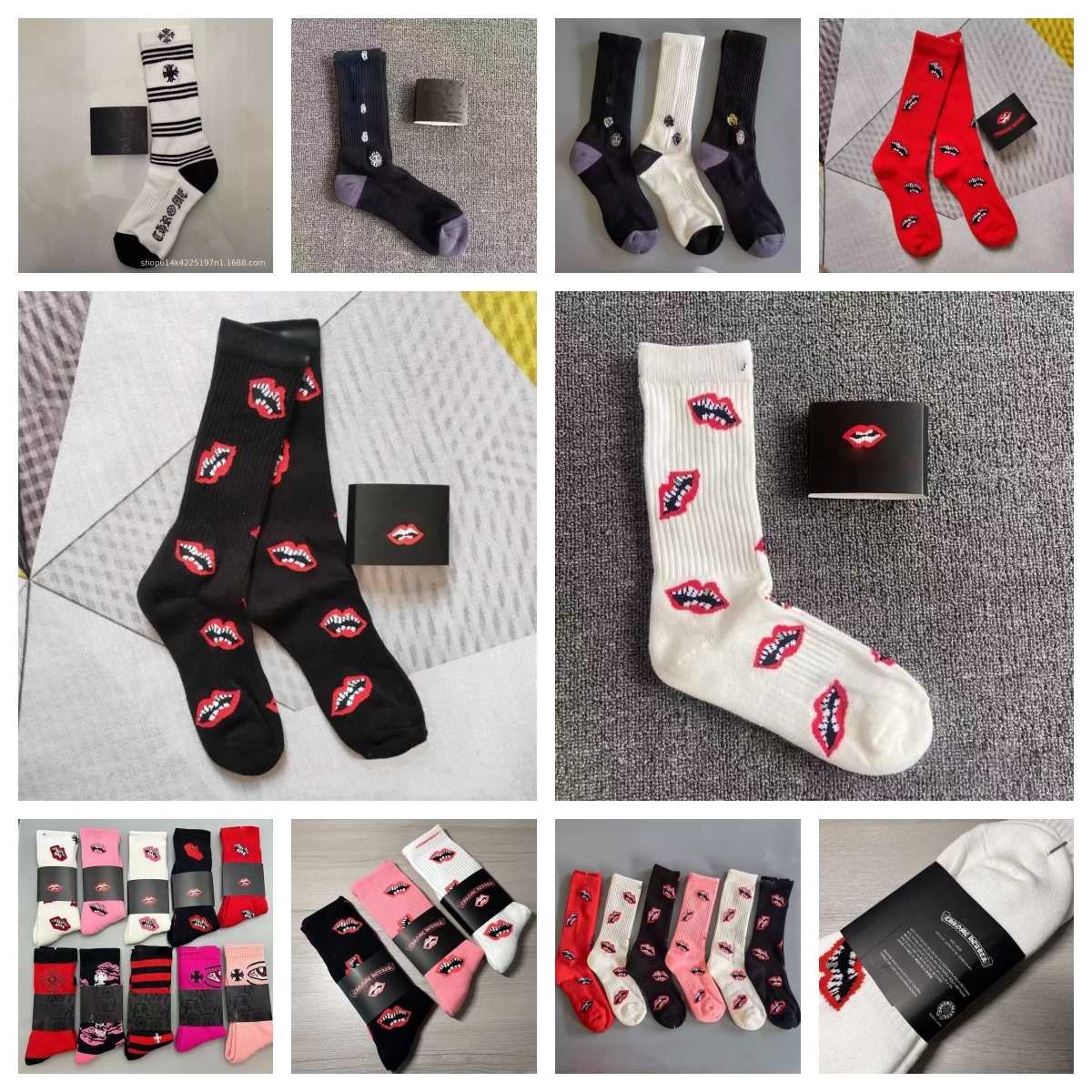 Men's Chrome Men Women Socks Designer Stocking Classic Letter Comfortable Breathable Cotton High Quality Fashion 15 Kinds Of Color Freedom To Choose 42d 4c