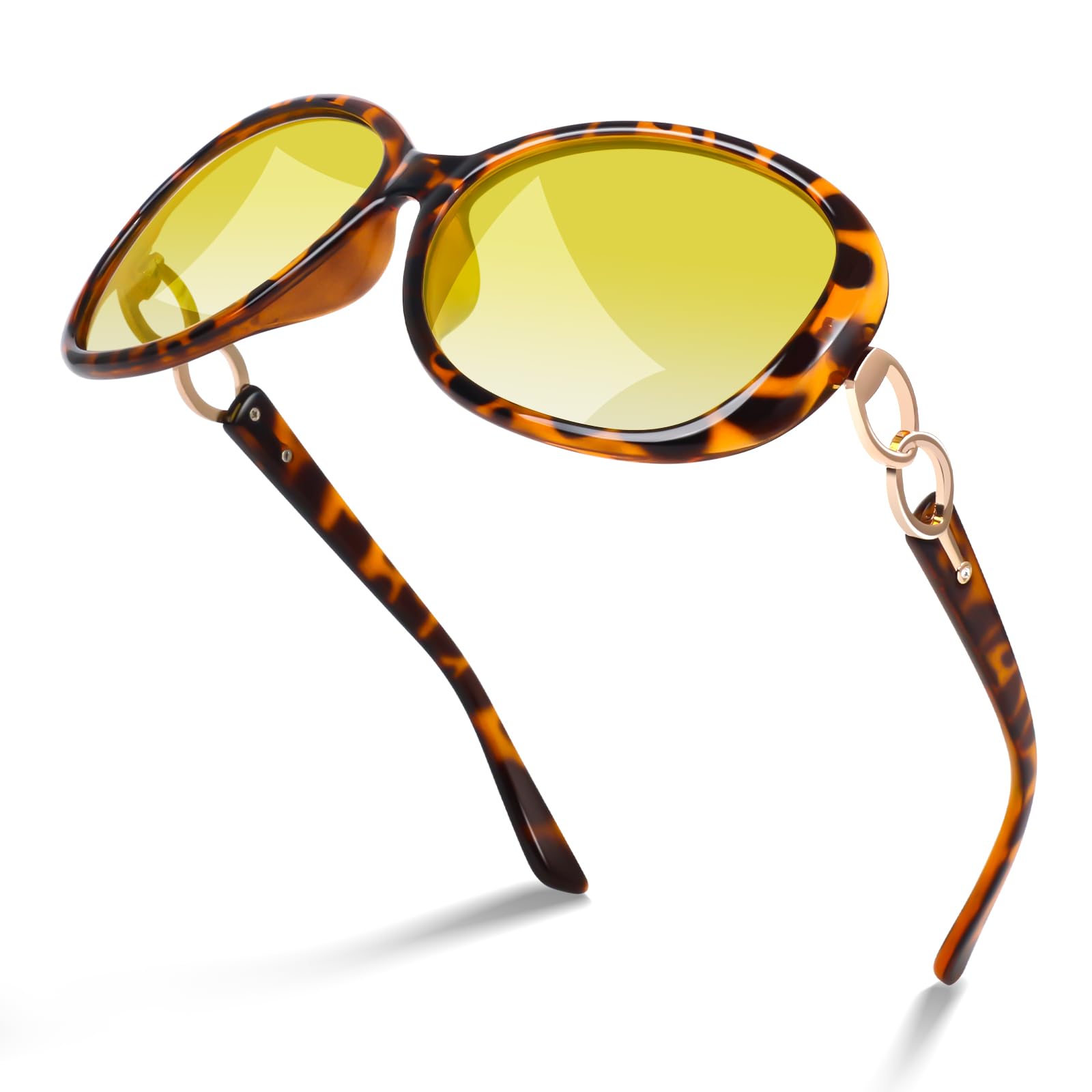 Sunglasses Womens Polarized Trendy Oversized Sun Glasses Fashion Ladies Shades 100% UV400