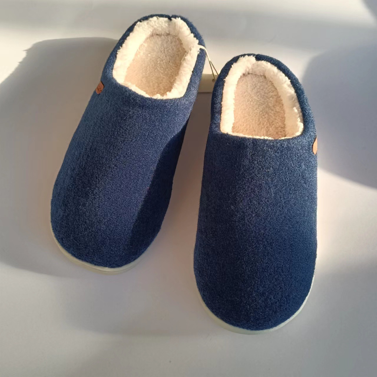 Felt Couple Style Anti-Collapse Strong Home Cotton Slippers ddmymarket