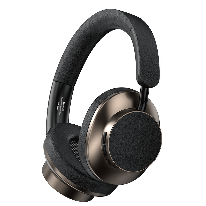 American retro headset wireless Bluetooth 5.3 metal retractable sports private model headset
