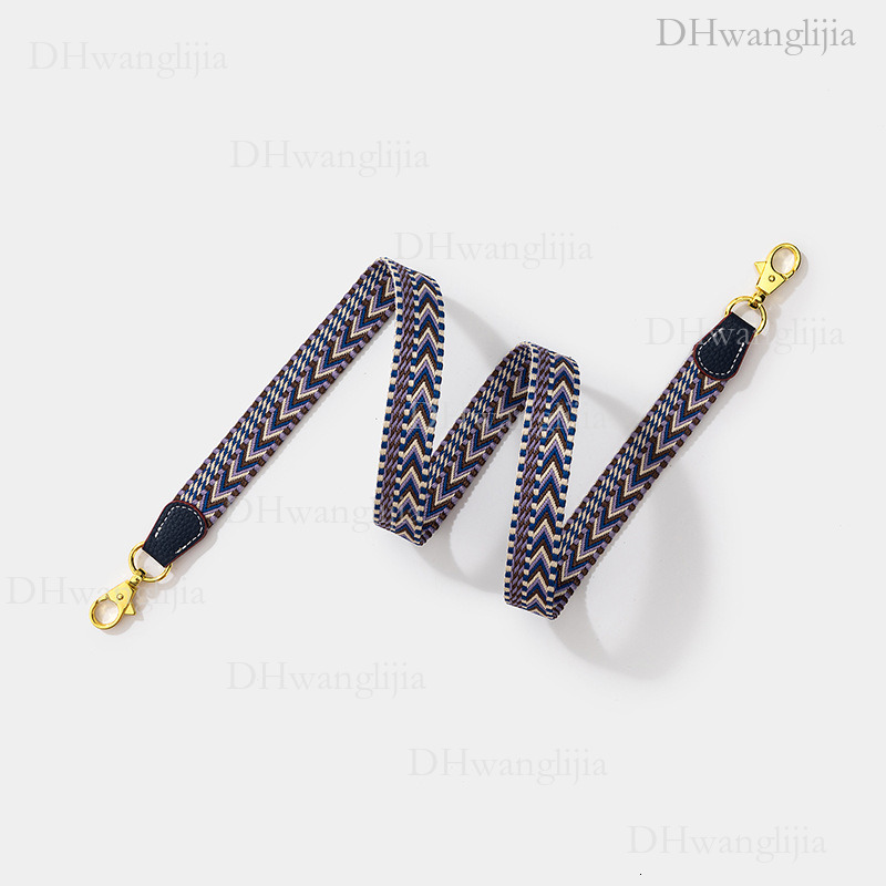 DH Luggage Accessories DH Luggage Accessories Fashion Cotton Thread Thin Kelly Evelyn Single Shoulder Crossbody Bag Replacement Strap