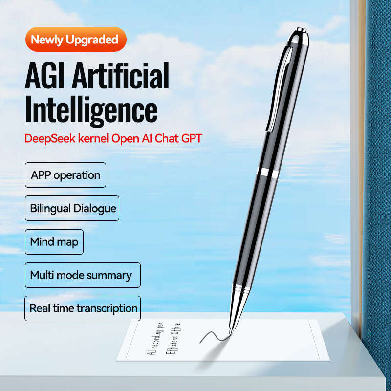 New Q90A AI Voice ChatGPT Intelligent Transcription Translation Recording Pen APP Control Recorder