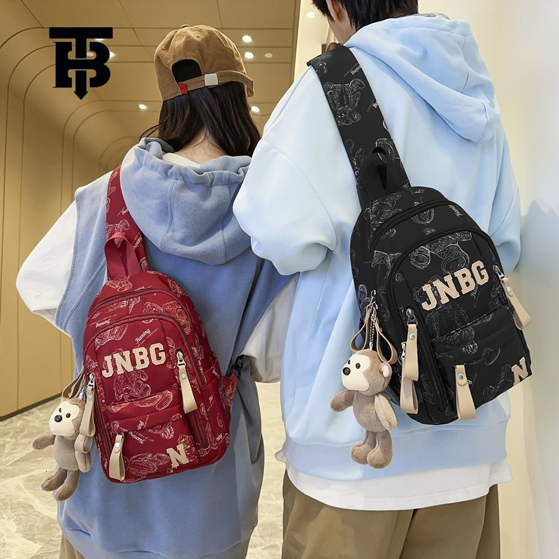 TB BHULAMTE Designer Bag Crossbody Bag For Men, Single Shoulder Bag Trendy Chest Bag Men's Crossbody Small Luxury Bag Bag Women's Travel Bag