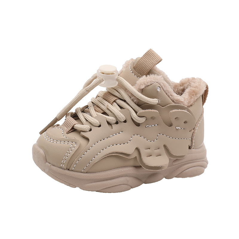 Toddler Tennis Shoes 2025 Winter Lightweight Baby Girl Shoes Kids Shoes Soft Bottom Children Sneakers for Boys Sizes 16 - 26 W0845