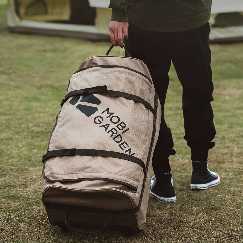 Camping Trolley Equipment Tent Storage Bag Travel Lage Portable Folding Large Capacity 80L 110L