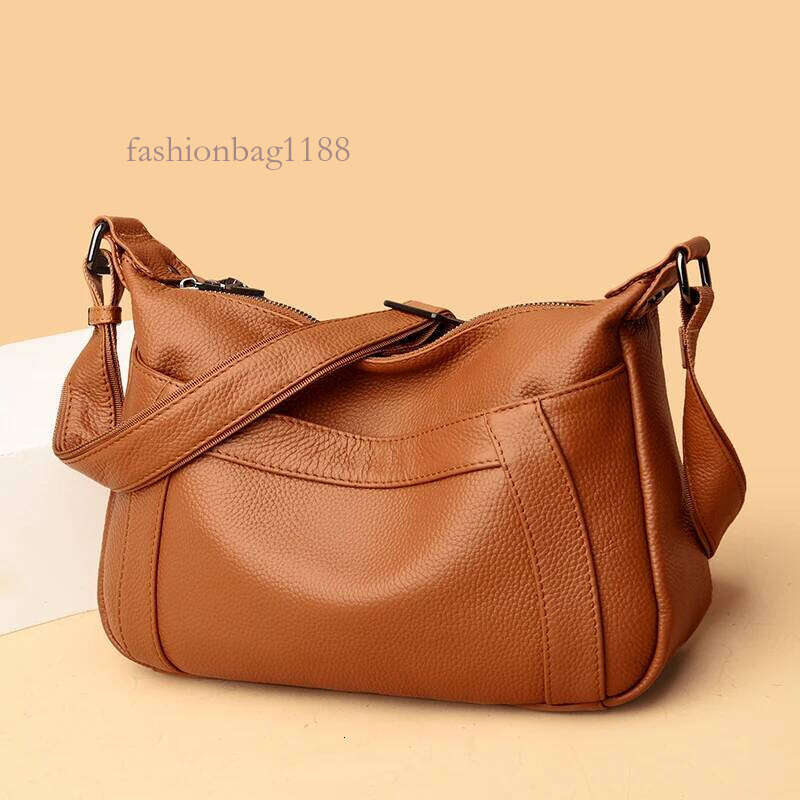 Quality Genuine Leather Women Shoulder Designer High Capacity Handbag Travel Hand Female Large Messenger Bag