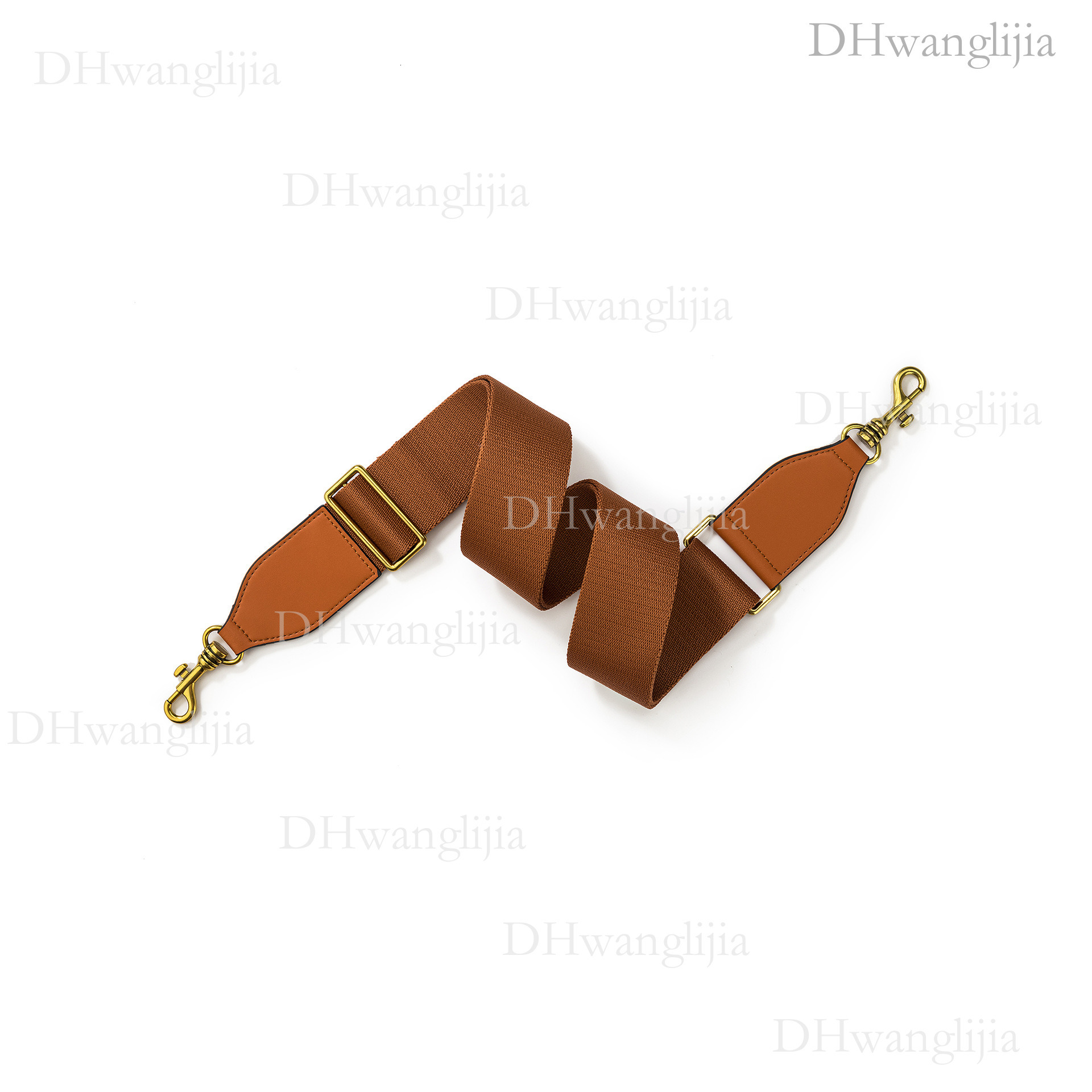 DH Luggage Accessories New Style Adjustable Length Solid Color Webbing Replacement Wide Shoulder Strap Trend