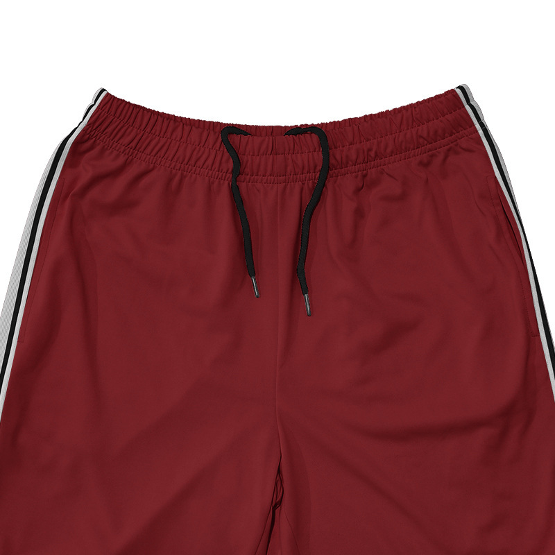 Fashion Men's Casual Sweatpants Autumn New Trend Streetwear Striped Straight Leg American Style Loose Fit Sports Trousers Joggers European size: 