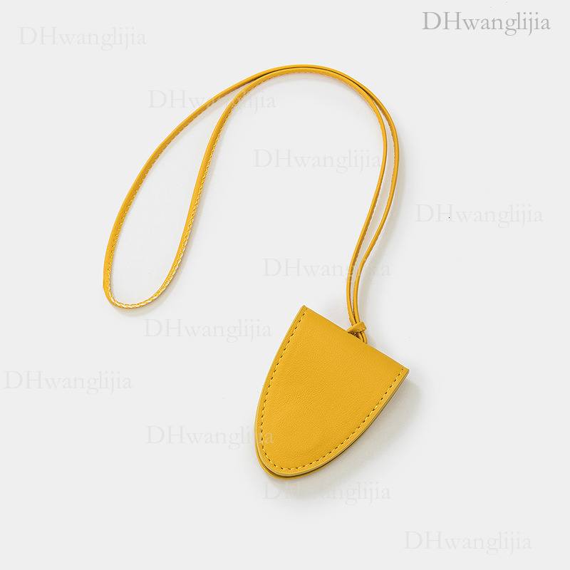 DH Luggage Accessories DH Luggage Accessories New Style Women's Pendant Suitable for Bag Plain Leather Glasses Clip
