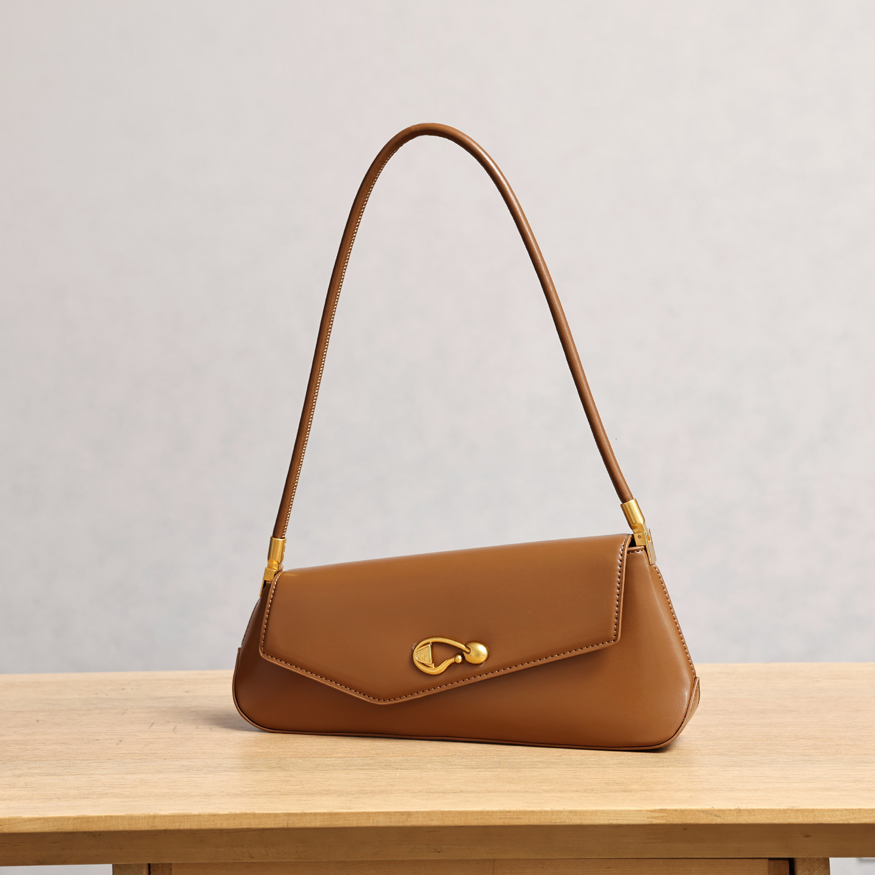 Autumn new armpit bag casual fashion trend style rectangular bag retro design women's shoulder Bag bag light luxury designer bag