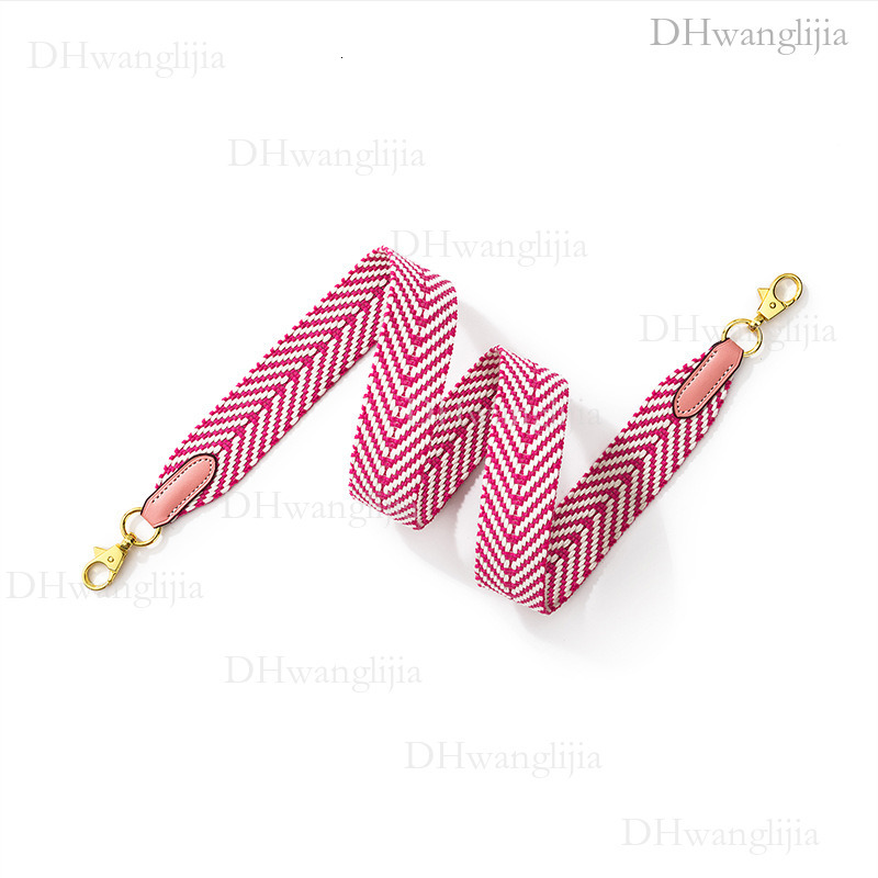DH Luggage Accessories New Fashionable Woven Wide Kelly Evelyn Single Shoulder Crossbody Bag Replacement Strap