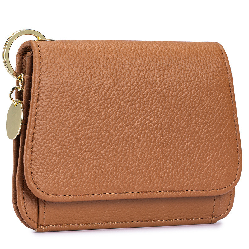 Designer 2025 New Women's Leather Coin Wallet