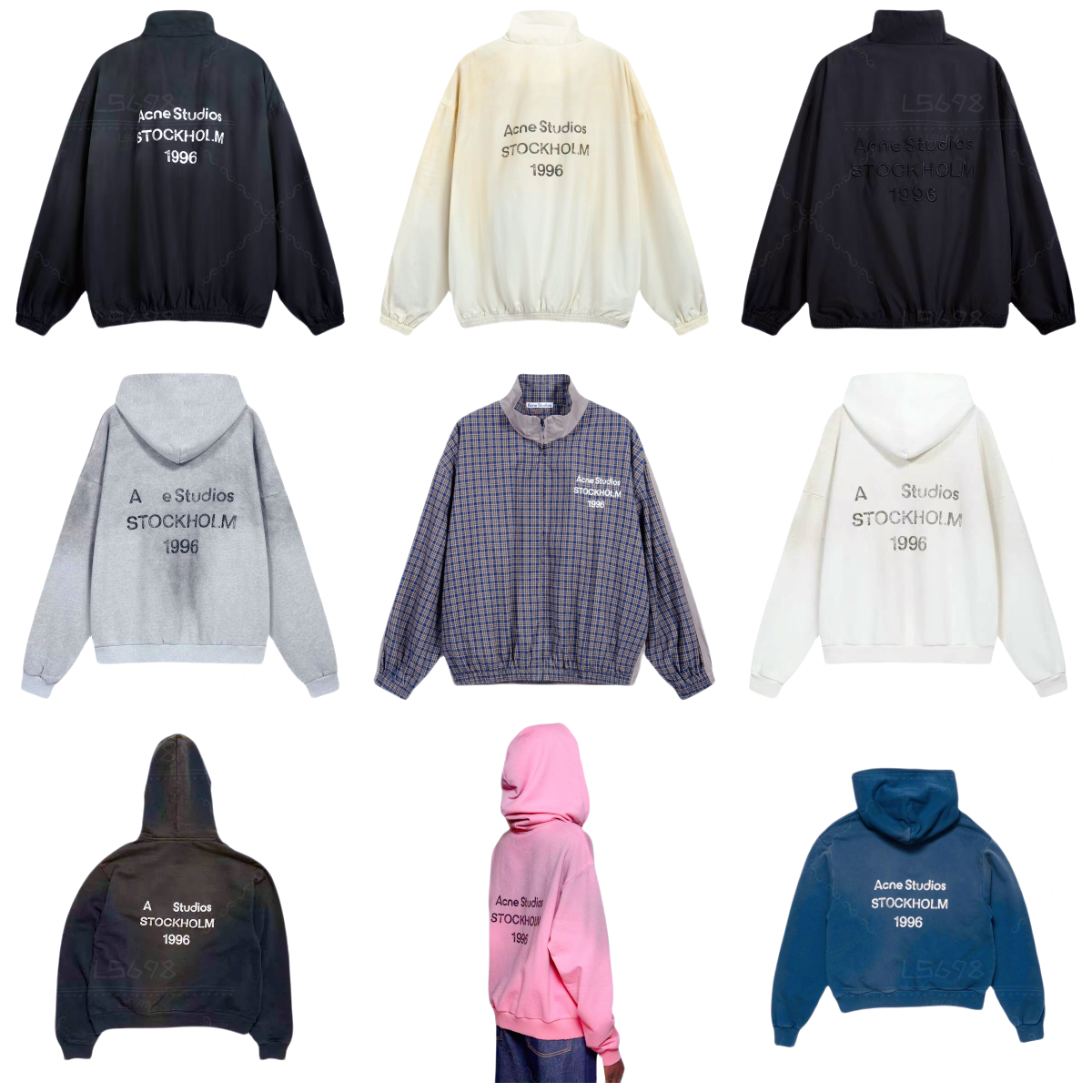 Studios 1996hoodie designer streetwear hooded black hoddie for hoodiesman crew neck cotton letter breathable spring autumn clothes tops 1996 sweatshirt