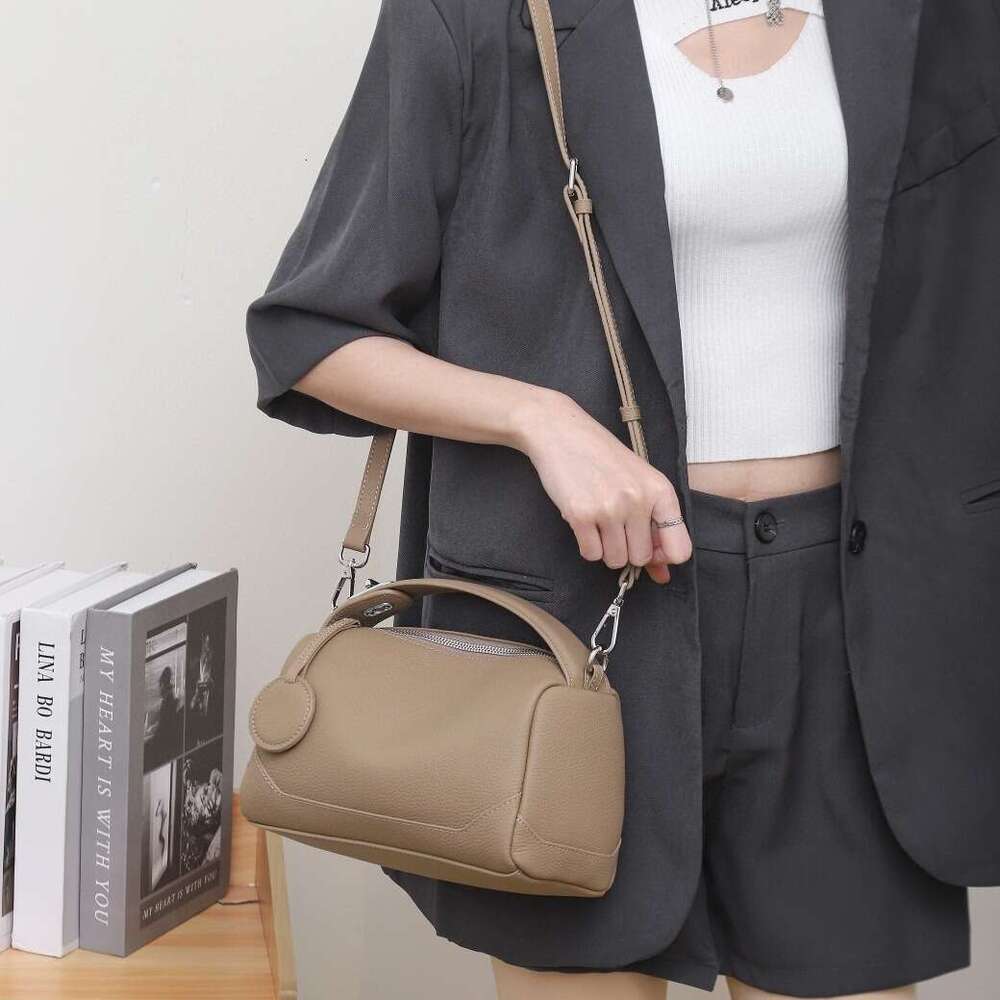 designer bag Luxury bag Genuine Leather Small Medium for Women 2025 New Box Trendy TOGO Texture Simple Shoulder Crossbody Bag Spring Summer Style