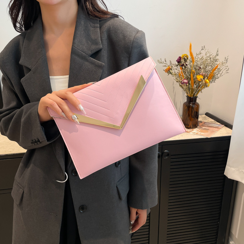 Designer sequined women's handbag 2025 new fashionable and elegant envelope bag