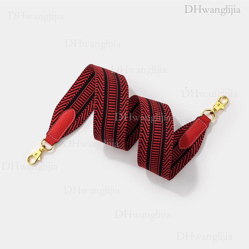 DH Luggage Accessories Fashion Classic Style Woven Wide Kelly Evelyn Single Shoulder Crossbody Bag Replacement Strap