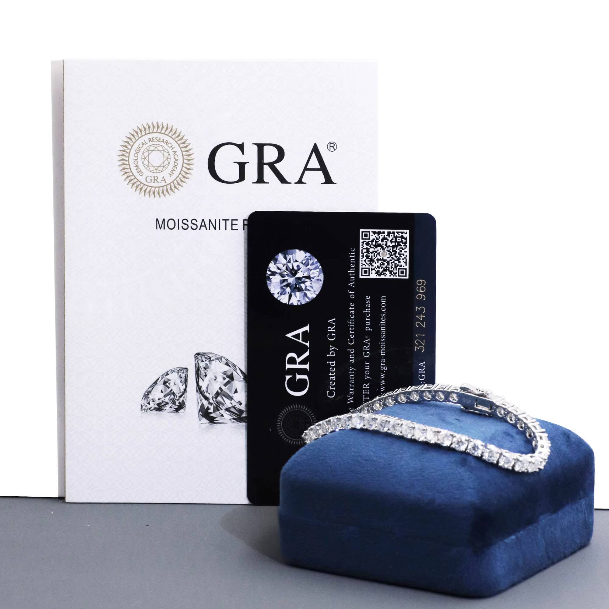 Tianyu USA Warehouse Tennis Bracelet 925 Silver Free Shipping Jewelry 3mm 4mm 5mm VVS Gold Plated Tennis Bracelet Moissanite