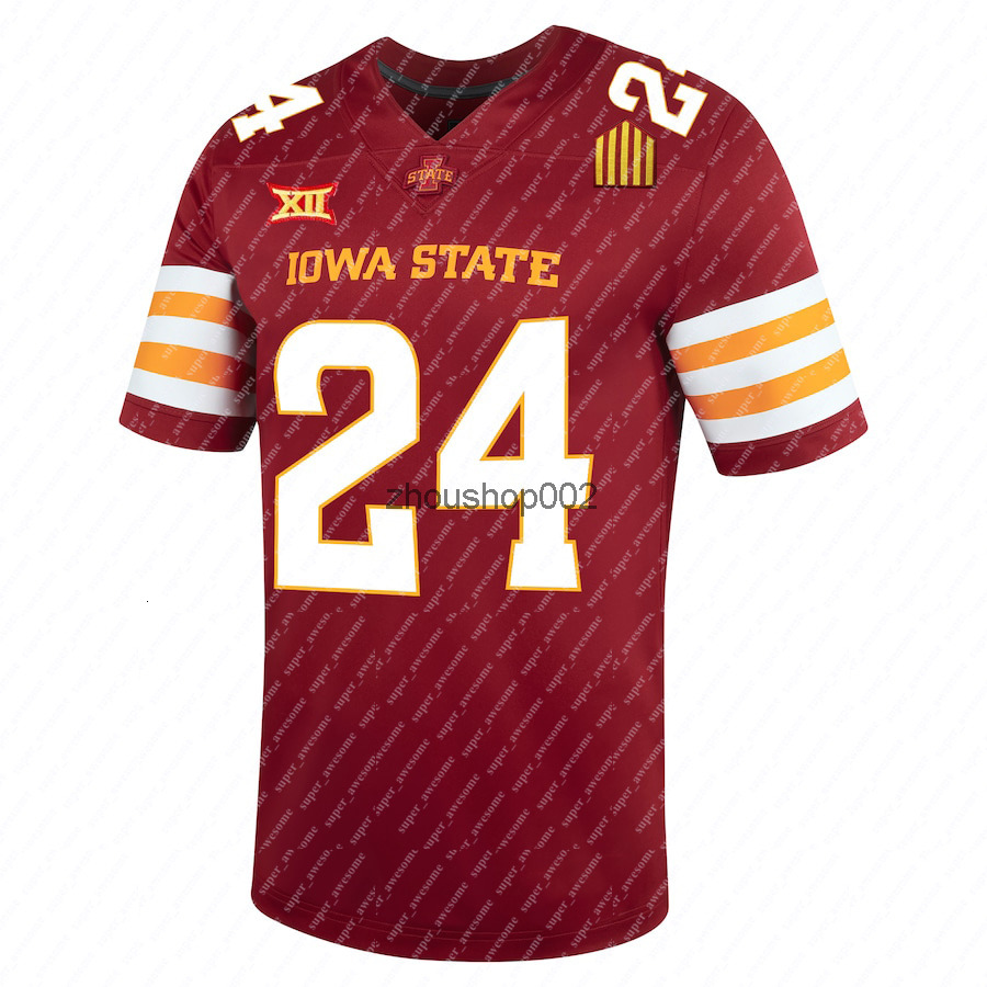 Iowa State Cyclones Football Jersey Rocco Becht Brock Purdy Breece Hall Allen Lazard David Montgomery Jaylon Jackson 28 Hansen Jaylin Noel Jayden Higg