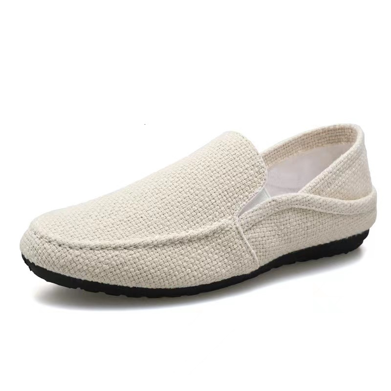 Cotton Slippers for Autumn and Winter Indoor Home Use, Non-Slip, Warm, Fleece-Lined, Canvas, Spring, Summer, Winter, Men's Style ddmymarket