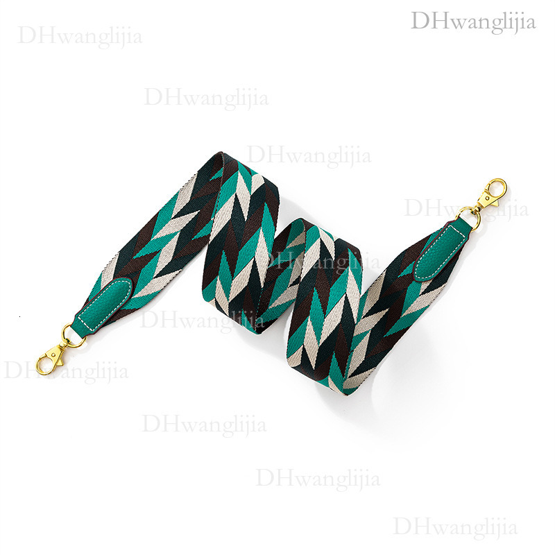 DH Luggage Accessories DH Luggage Accessories New Style Wide Shoulder Diamond Grid Woven Kelly Evelyn Replacement Modified Bag Strap Trendy