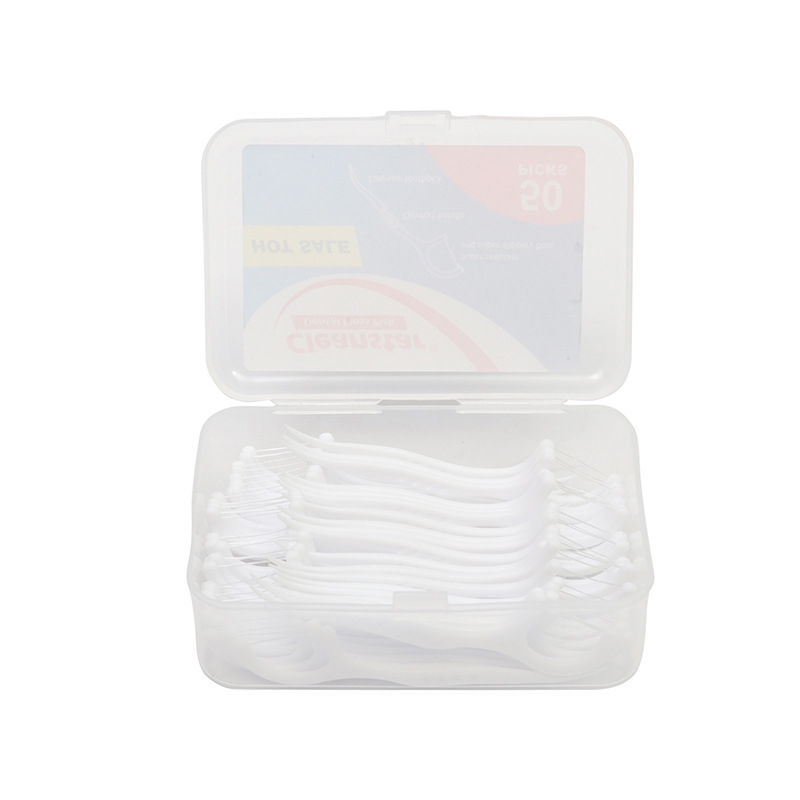 CPA04-50 Dental Floss Sticks Home Use Multi-Size Disposable Portable Storage Box Pack