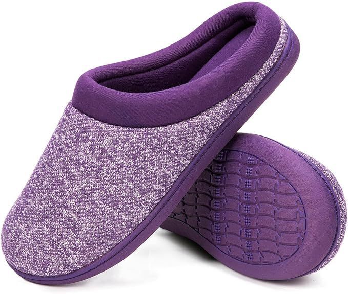 Knitted fabric memory foam slippers ddmymarket