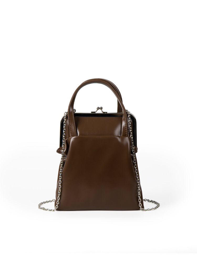 Hot Women's Crossbody New Japanese And Korean Style Simple Clip Niche Versatile High-Quality Texture Phone Bag