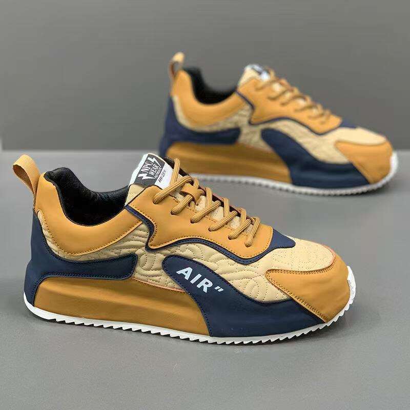 White Sole Thick Winter Increasing Lightweight Casual New 10 Autumn Height Versatile Men's Sneakers Trendy Brand Internet Celebrity Shoes be