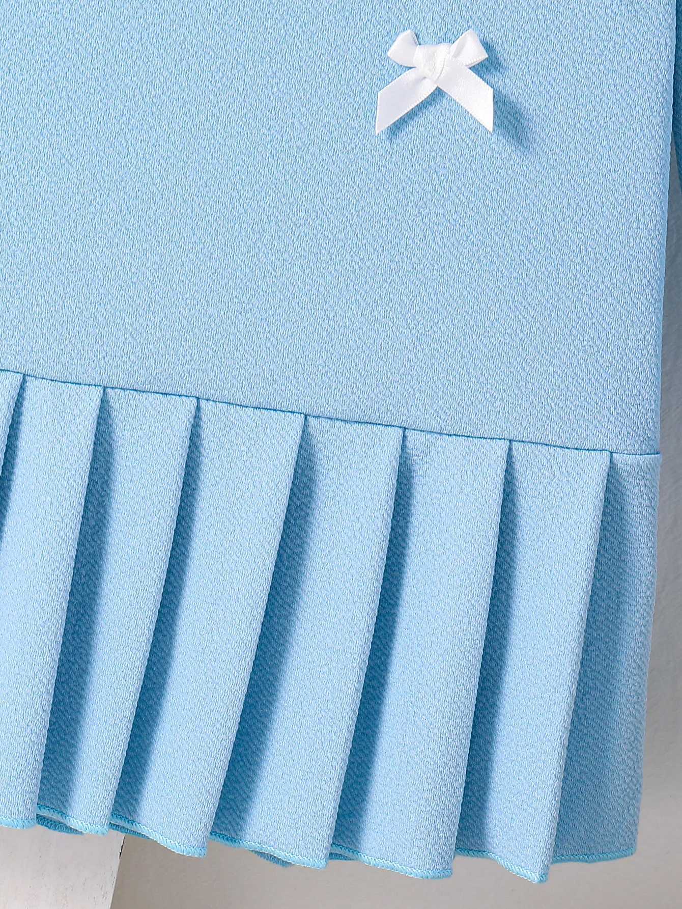 Spring Autumn Girl Fashion Casual Trend AllMatch Round Neck Long Sleeve Dress Girls Spring Autumn Outdoor Clothing L25092683X6