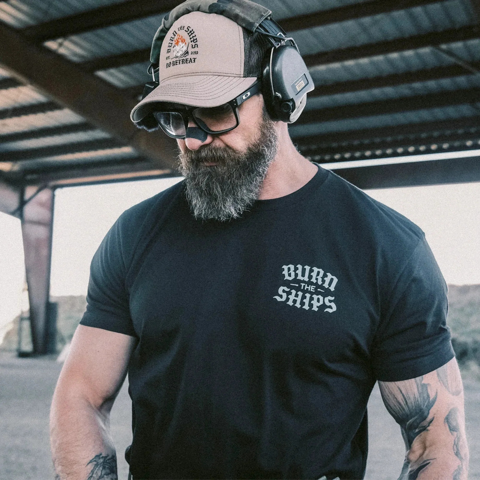 Summer The GBRS Group Wears Aggressive T Shirts Gym Sports Theme Printed Shortsleeved Cotton Tshirt Unseix 250923