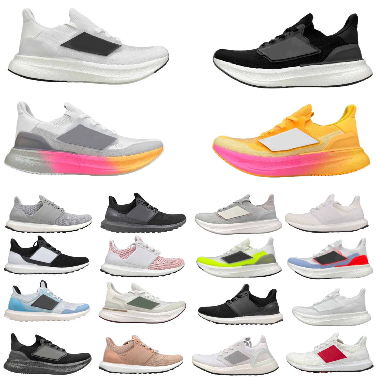 Designer Mens Running Shoes Trainers ULT 20 4.0 23 Triple Black White Grey Silver Ash Pearl Falt Mesh Sports Sneakers Men And Women Casual Runner Outdoor Trainers 36-47