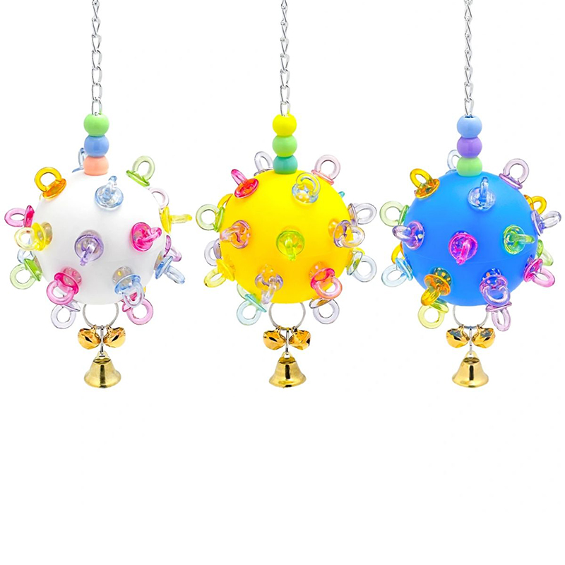 Parrot toys for relieving boredom and venting bird toys for peony phoenix tiger skin dedicated for gnawing and grinding teeth accompanying small toys