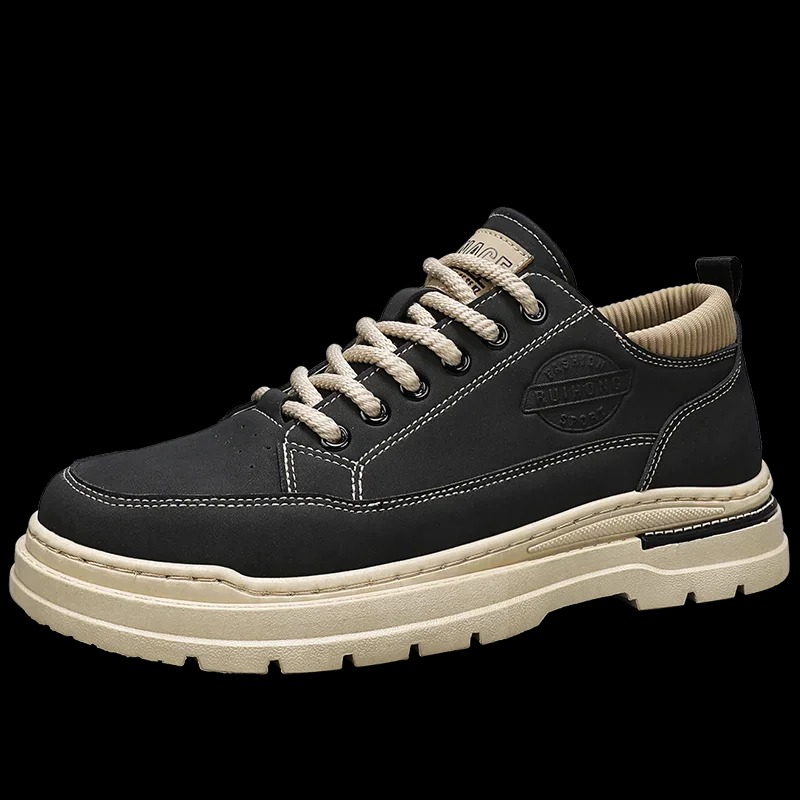 Trendsetting Mens Weatherproof Sneakers Perfect Everyday Outdoor Shoes Booties for Men Winter Boots Safety Shoe Man Trendy All-match