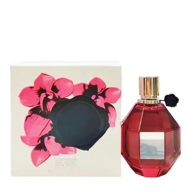 2025 New Designer Perfume Ruby Flower 100ml Charming Men Women Neutral Perfumes Fragrance Long Lasting Good Smell Cologne Spray body mist