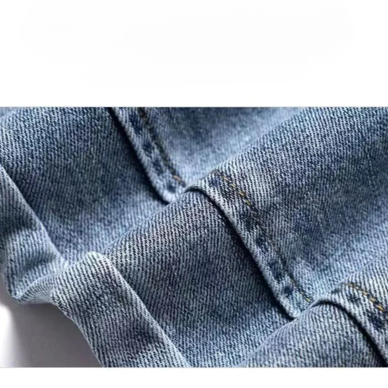 Cargo Jean Spring and Autumn Korean Version of High Waist Pants Loose Slimming Straight Leg Bundle Haren 250923