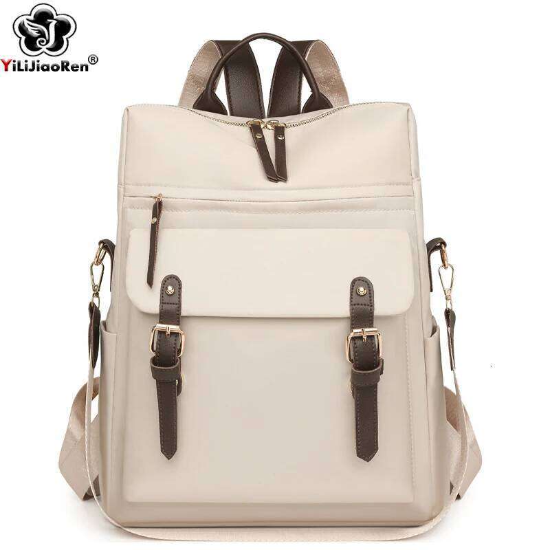 Fashion Rucksack Women Shoulder Bag High Quality Waterproof Nylon Back Pack Purse Large Capacity Backpack for College Students